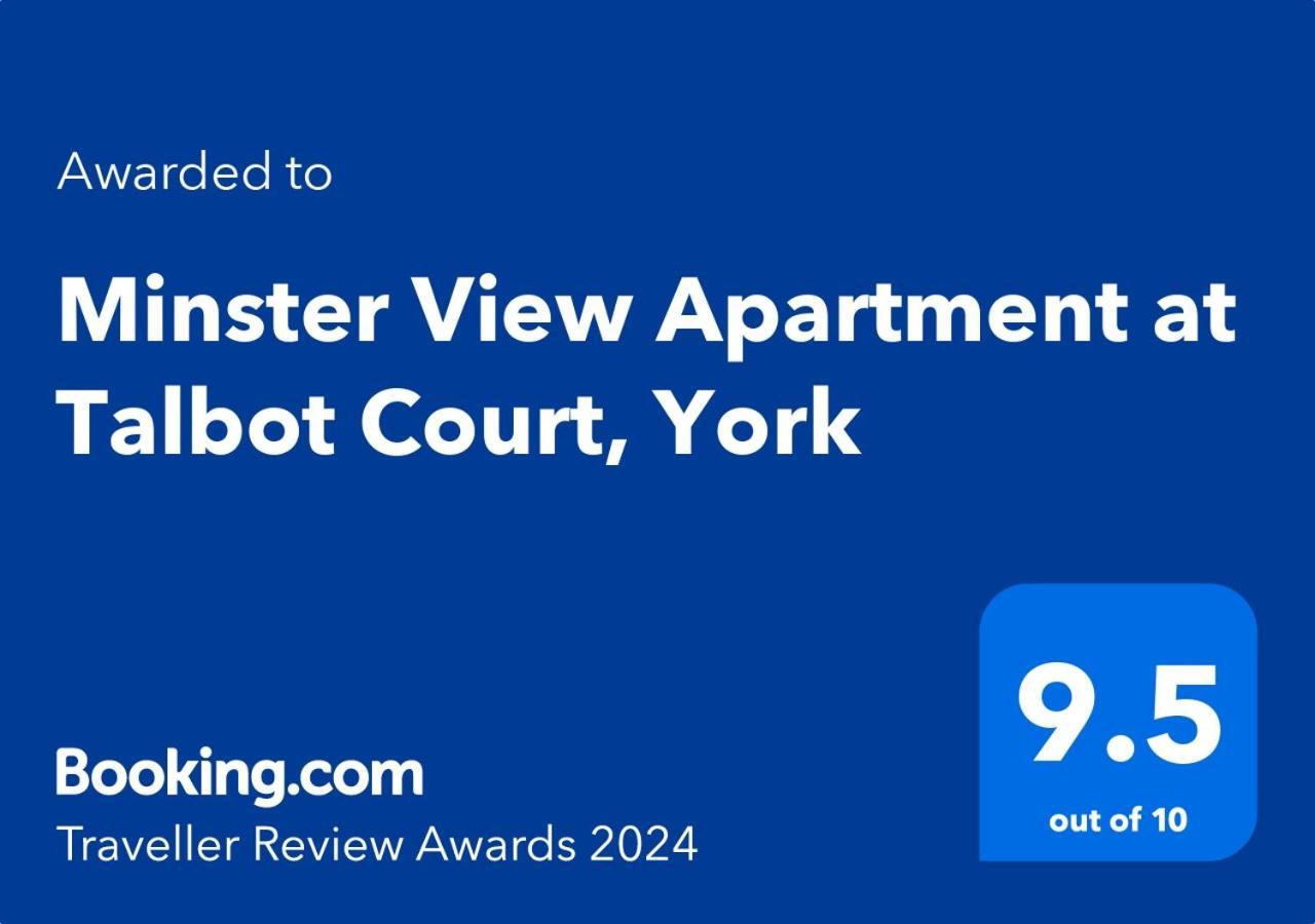 Minster View Apartment At Talbot Court, يورك المظهر الخارجي الصورة